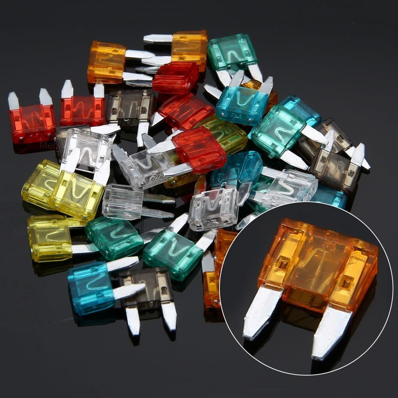 cầu chì ô tô, 120 chiếc, công suất 2A-40A