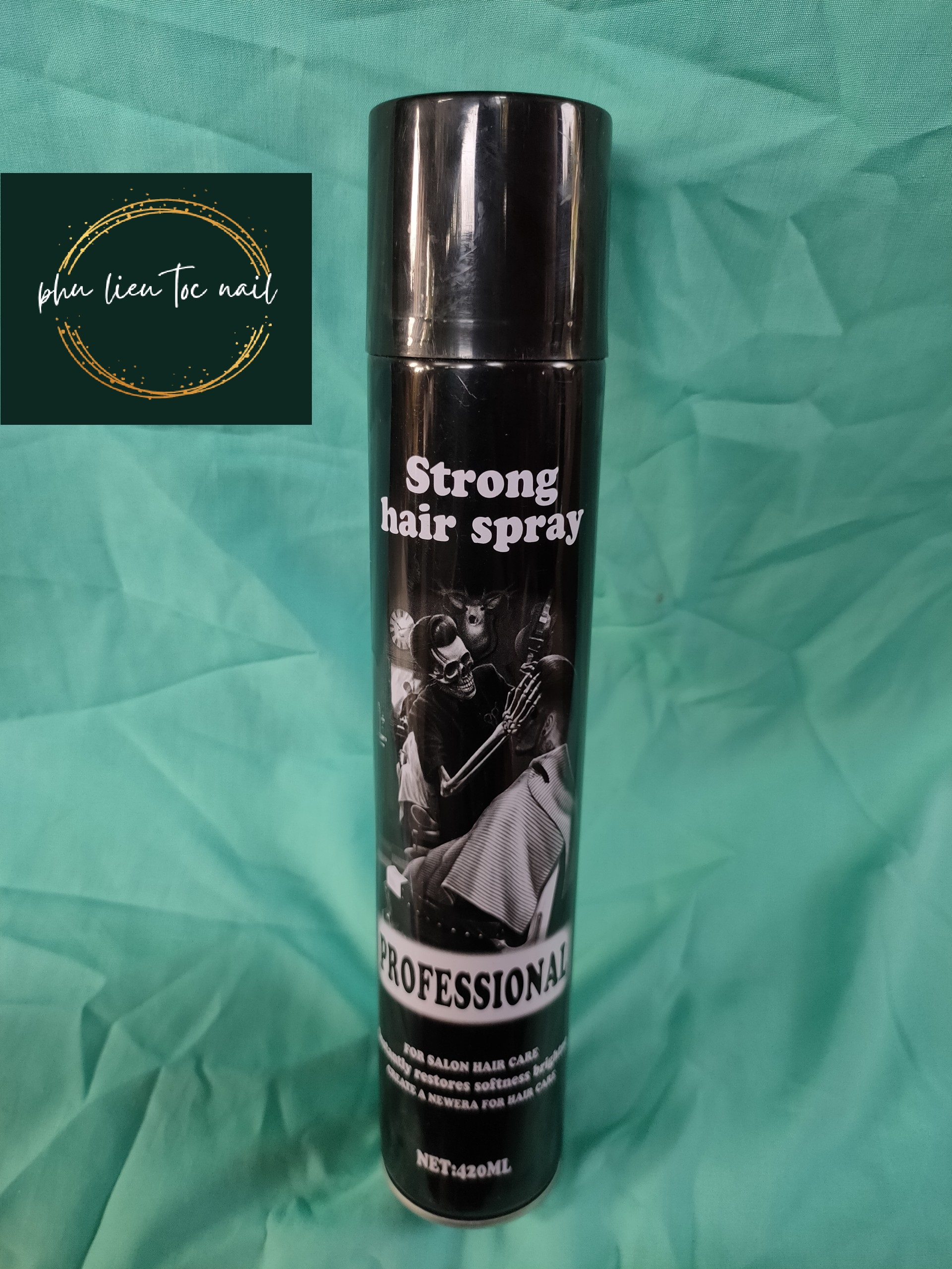 Keo xịt tóc cứng Strong hair spray 420ml