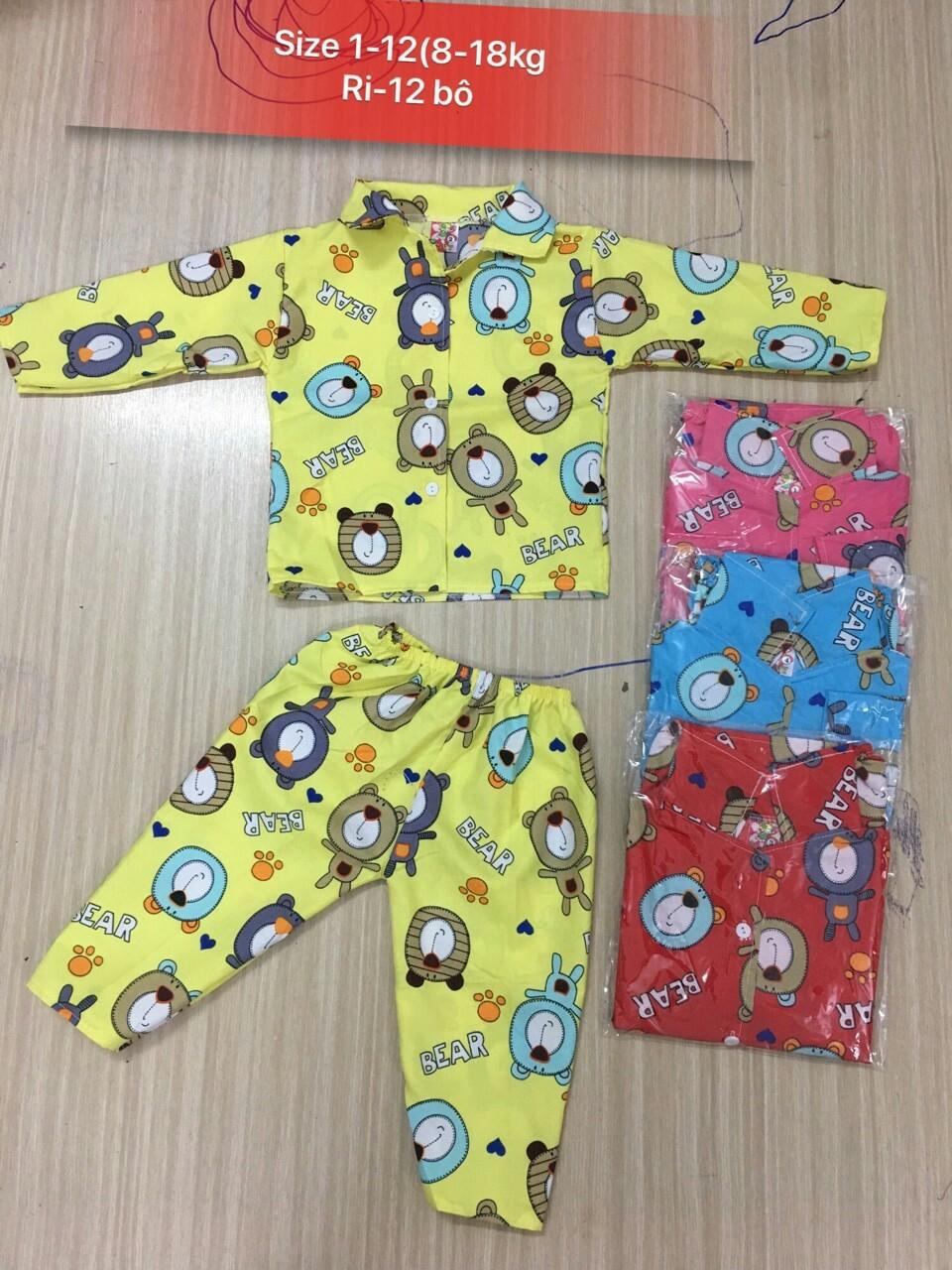 [HCM]set 3 bộ kate bé gái 8-16kg
