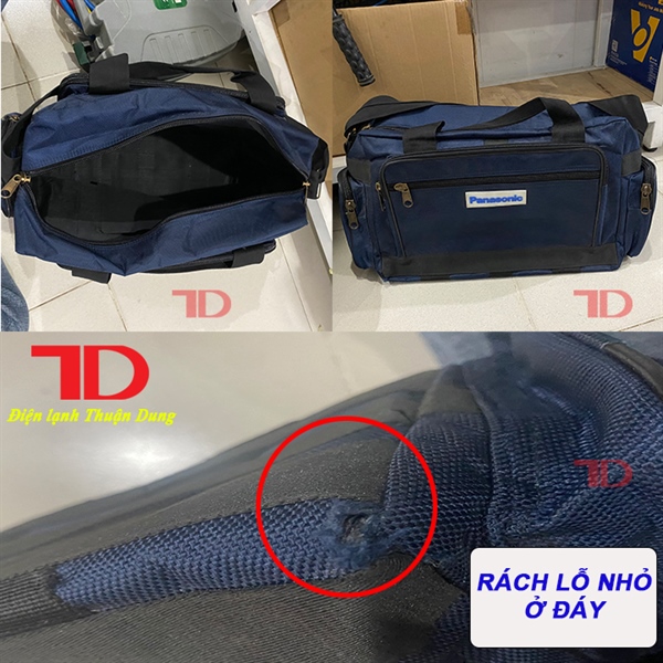 Túi đựng đồ nghề Panasonic cao cấp hộp trung xanh dương - Điện Lạnh Thuận Dung