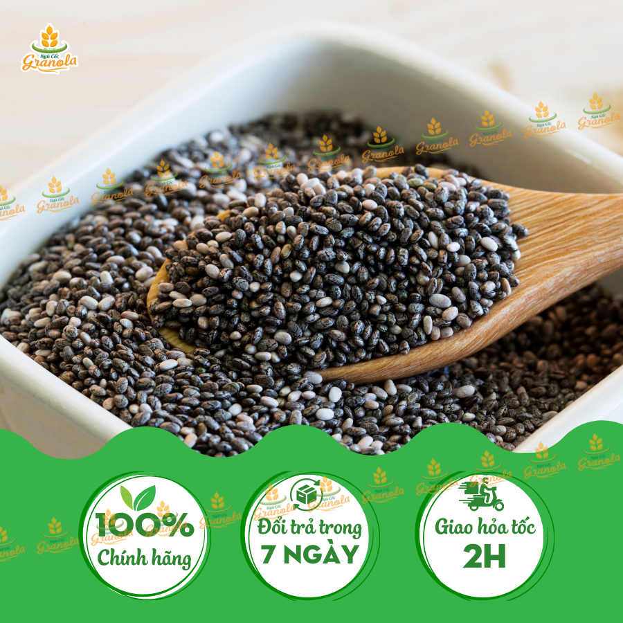 【Hạt Chia Đen Organic Nutiva】Mỹ 907G Hàng Mới Date MỚI (Hạt Ngon)