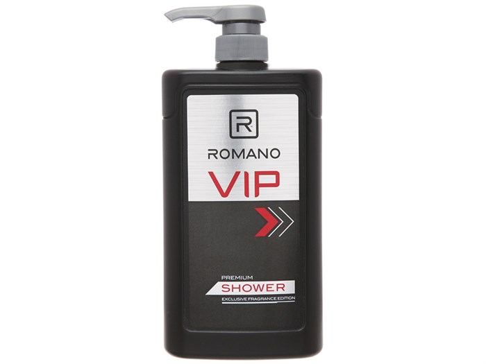 [HCM]Sữa tắm Romano Vip Premium Shower nước hoa cao cấp 650g