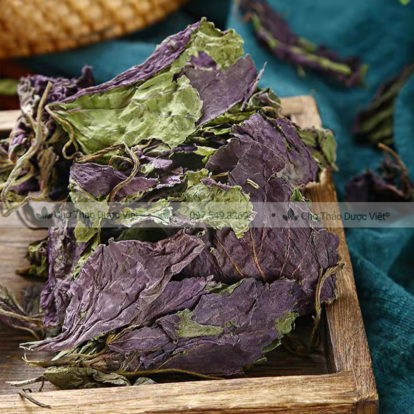 100g Lá Tía Tô Khô (Lá Thơm, Không Cành)