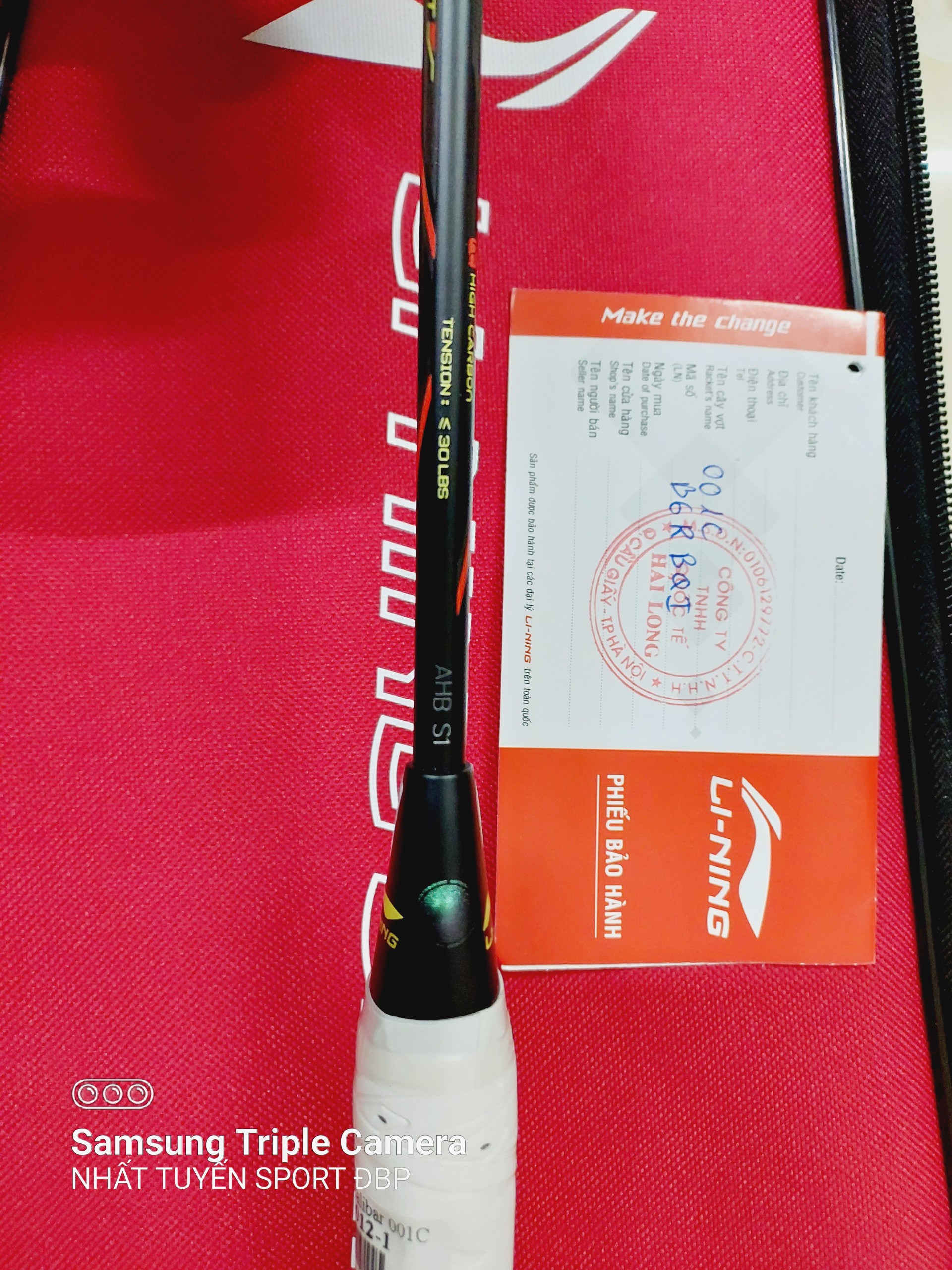Vợt cầu lông Lining 3D Calibar 001C (Chính hãng)