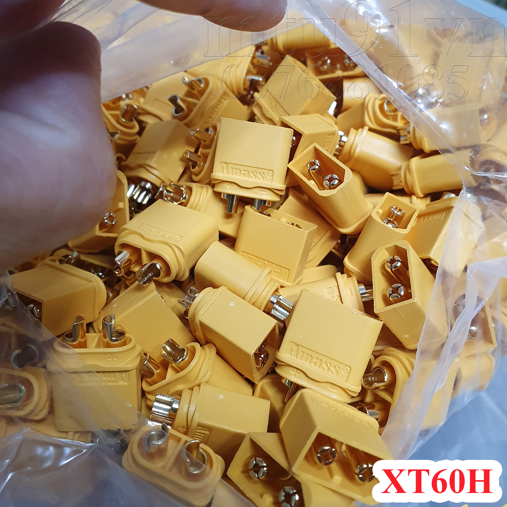Combo 10 cặp - Jack cắm XT60H có chụp bảo vệ