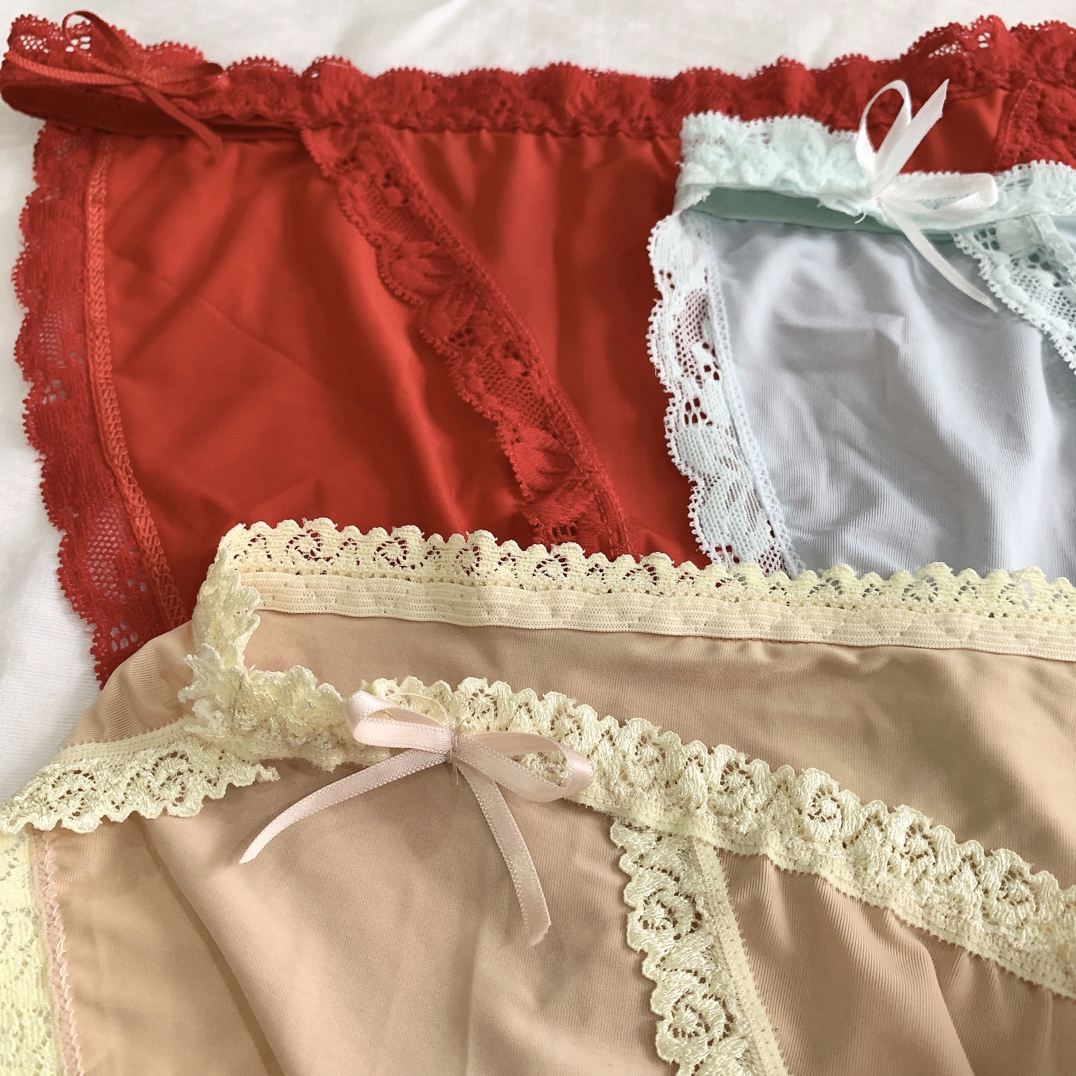 Combo 10 Quần Lót Su Viền Ren Lưng Cao S01