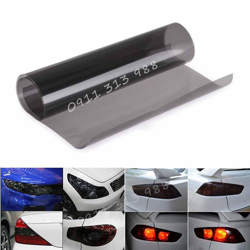 Decal dán đèn xe 3 lớp