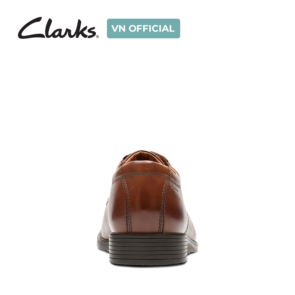 Giày Tây Da Nam Clarks - Tilden Cap