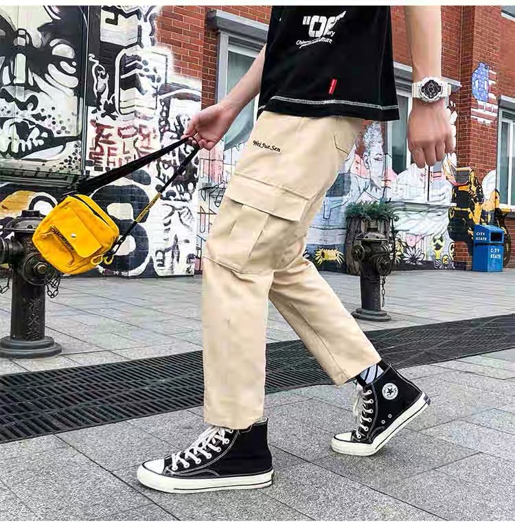 [HCM]Quần jogger kaki nam nữ lưng thun LV05