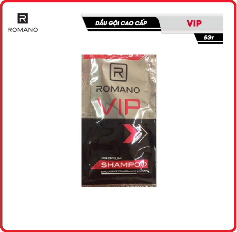 Dầu Gội ROMANO Vip dây (5g x 12 Gói)