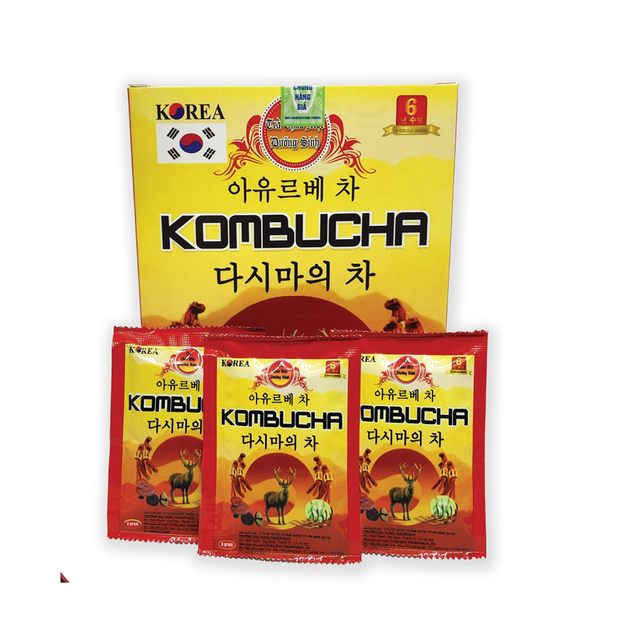 Trà kombucha gói