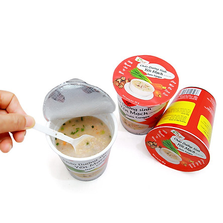 [ TIỆN LỢI, BỔ DƯỠNG ] Cháo dưỡng sinh yến mạch ăn liền chay/ mặn