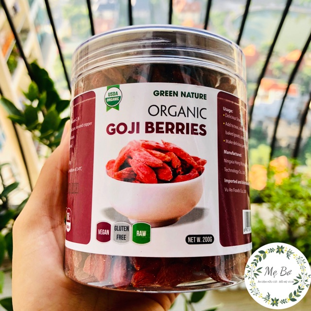 KỈ TỬ HỮU CƠ GREEN NATURE (USDA ORGANIC)