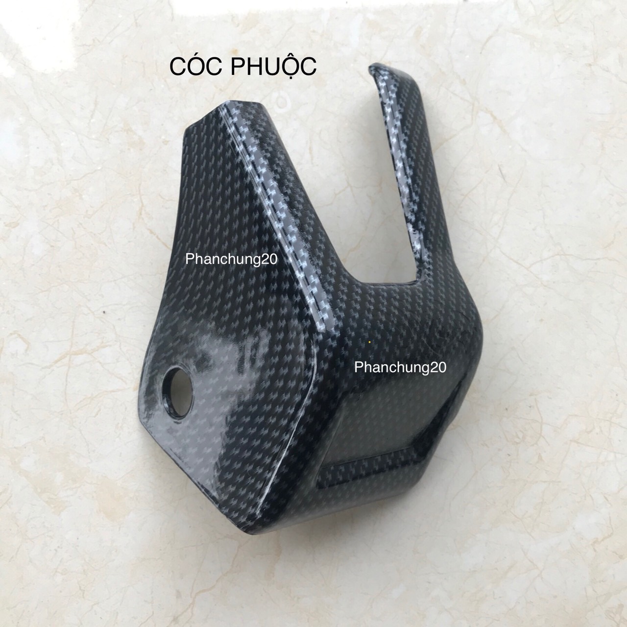 AB 2013 2014 2015 ỐP CÓC PHUỘC  SAU DÙNG CHO ĐỜI XE AB CROM/CACBON