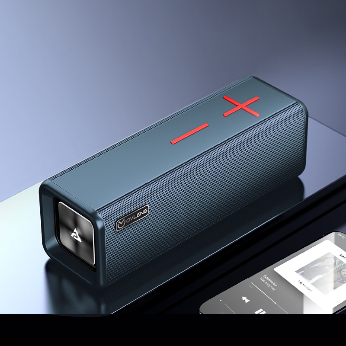 Loa Bluetooth OVLENG V13 - Loa Kép, Sạc Type C, Bluetooth 5.0, Pin 2000mah