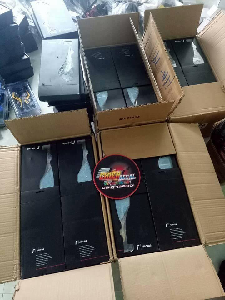 Gương,kính chiếu hậu 5 cạnh lắp xe máy (giá 1 cái bên trái)