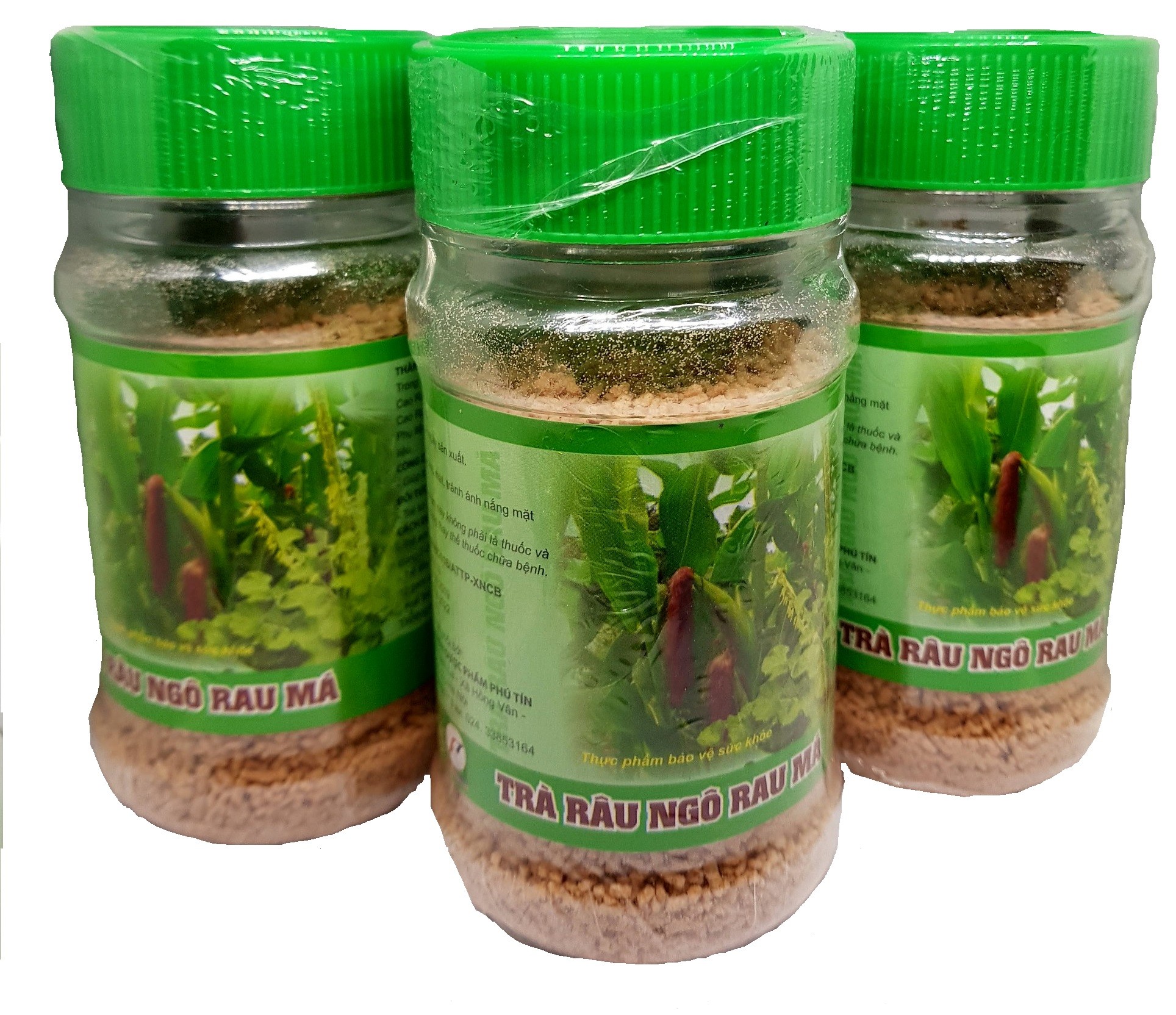 TRÀ THANH NHIỆT RÂU NGÔ RAU MÁ