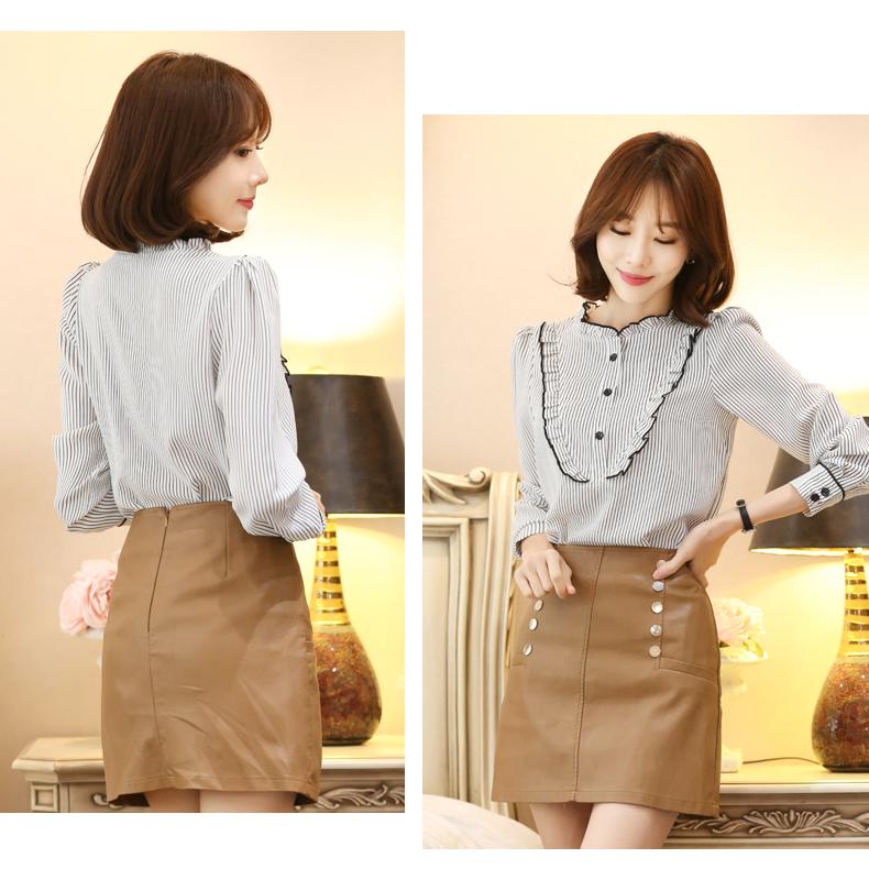 Áo kiểu cổ bèo n-sm0kn6