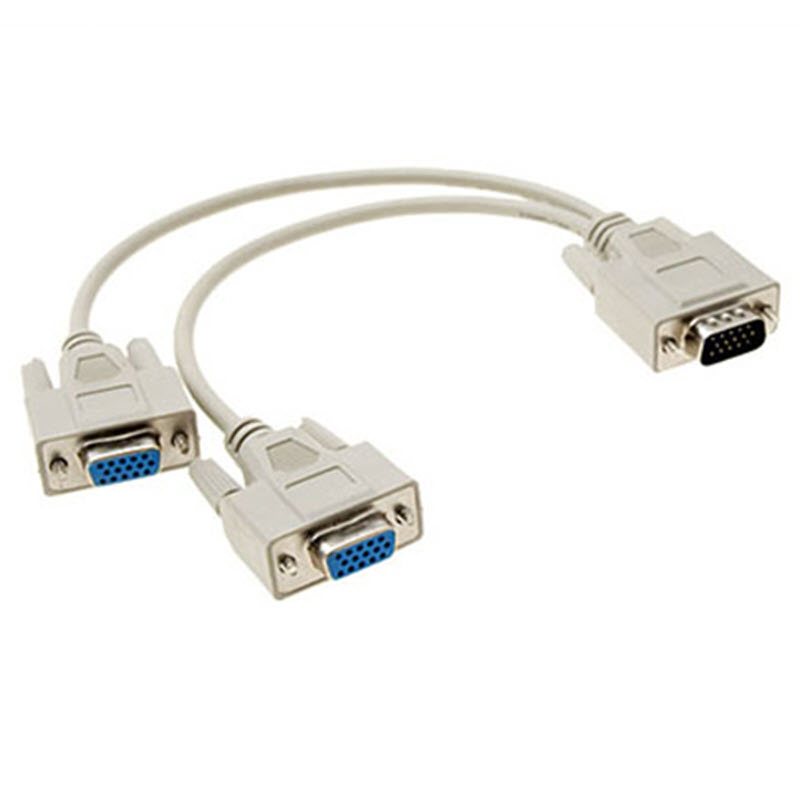 Cáp chia VGA 1 cổng ra 2 cổng