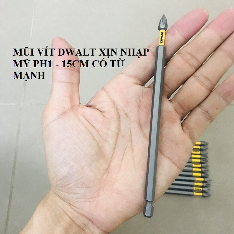 Đầu bắn vít Dwalt xịn Ph1 - 15cm