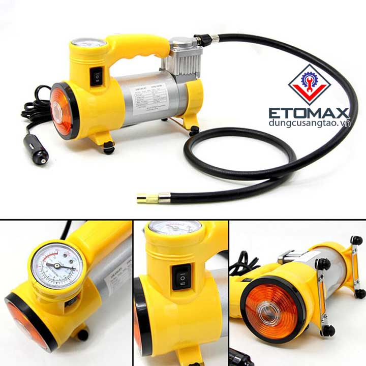 Máy nén khí bơm hơi mini 12V