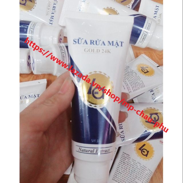 Sữa Rửa Mặt Gold 24k LA