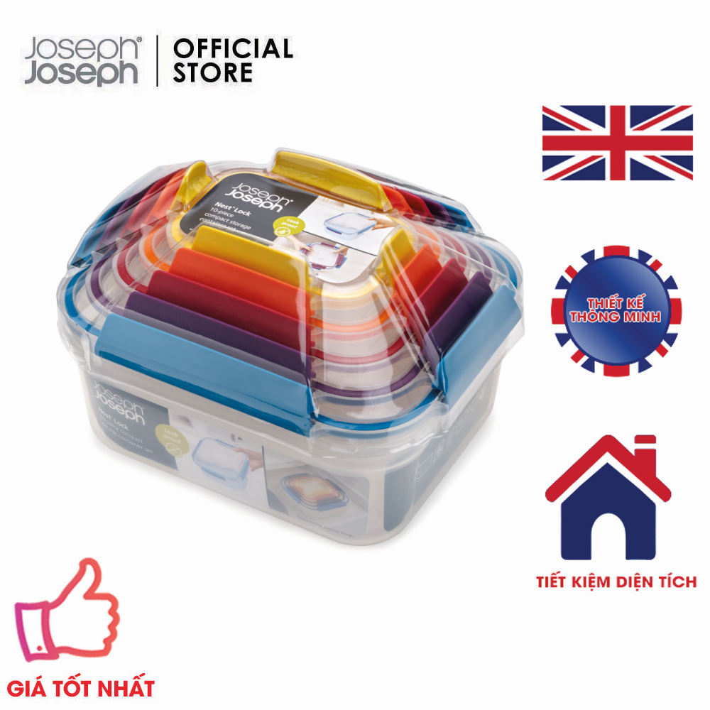 [FREESHIP MAX]Voucher lên đến 120KBộ đựng thực phực phẩm 5 món Joseph