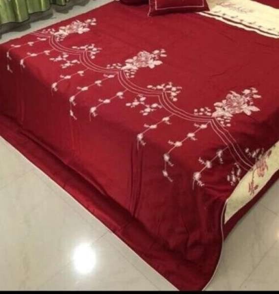 Bộ chăn ga gối cotton satin 7 món cao cấp (1m6x2m)