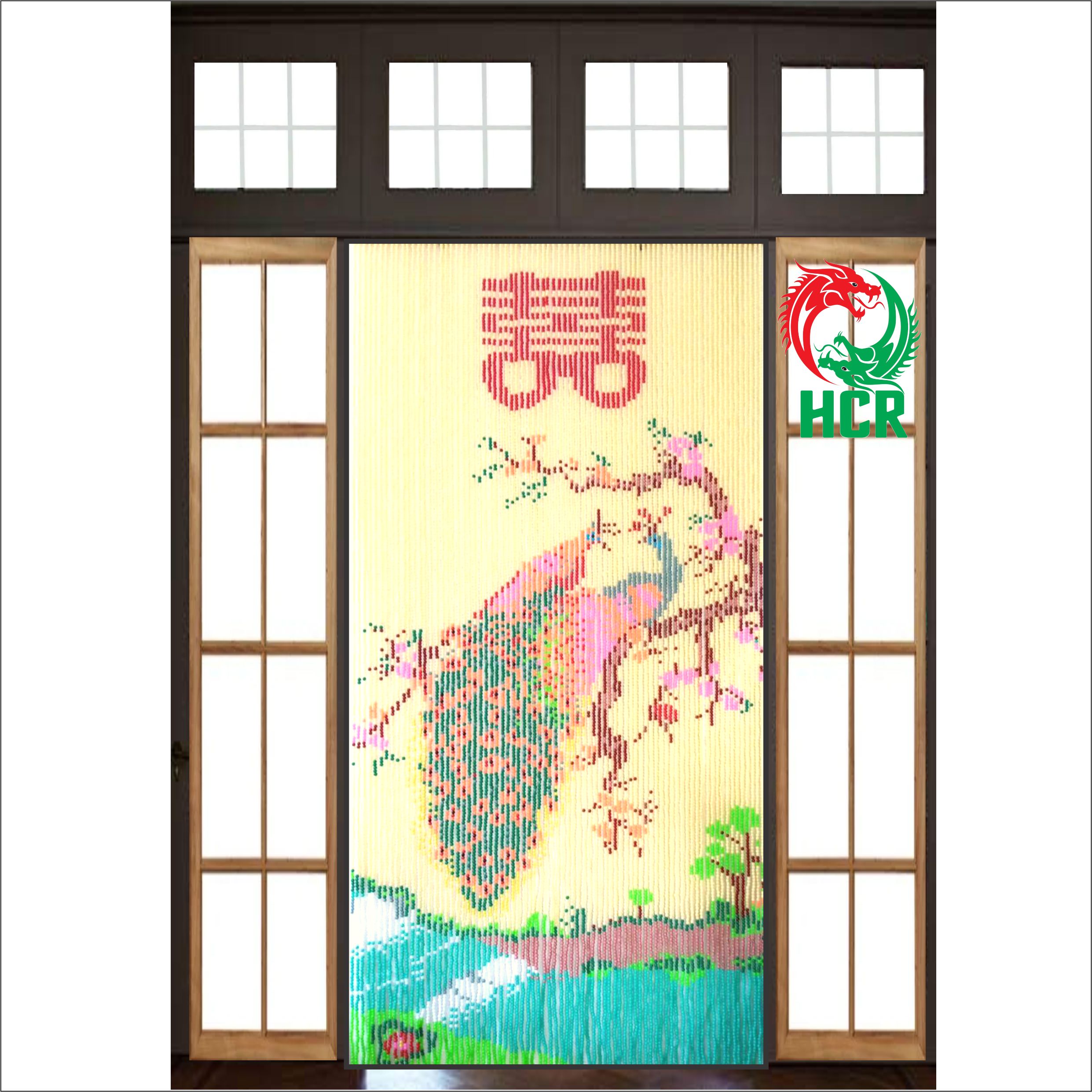 Màn hạt nhựa - Công ty Hai Con Rồng - Code 819 Uyên Ương