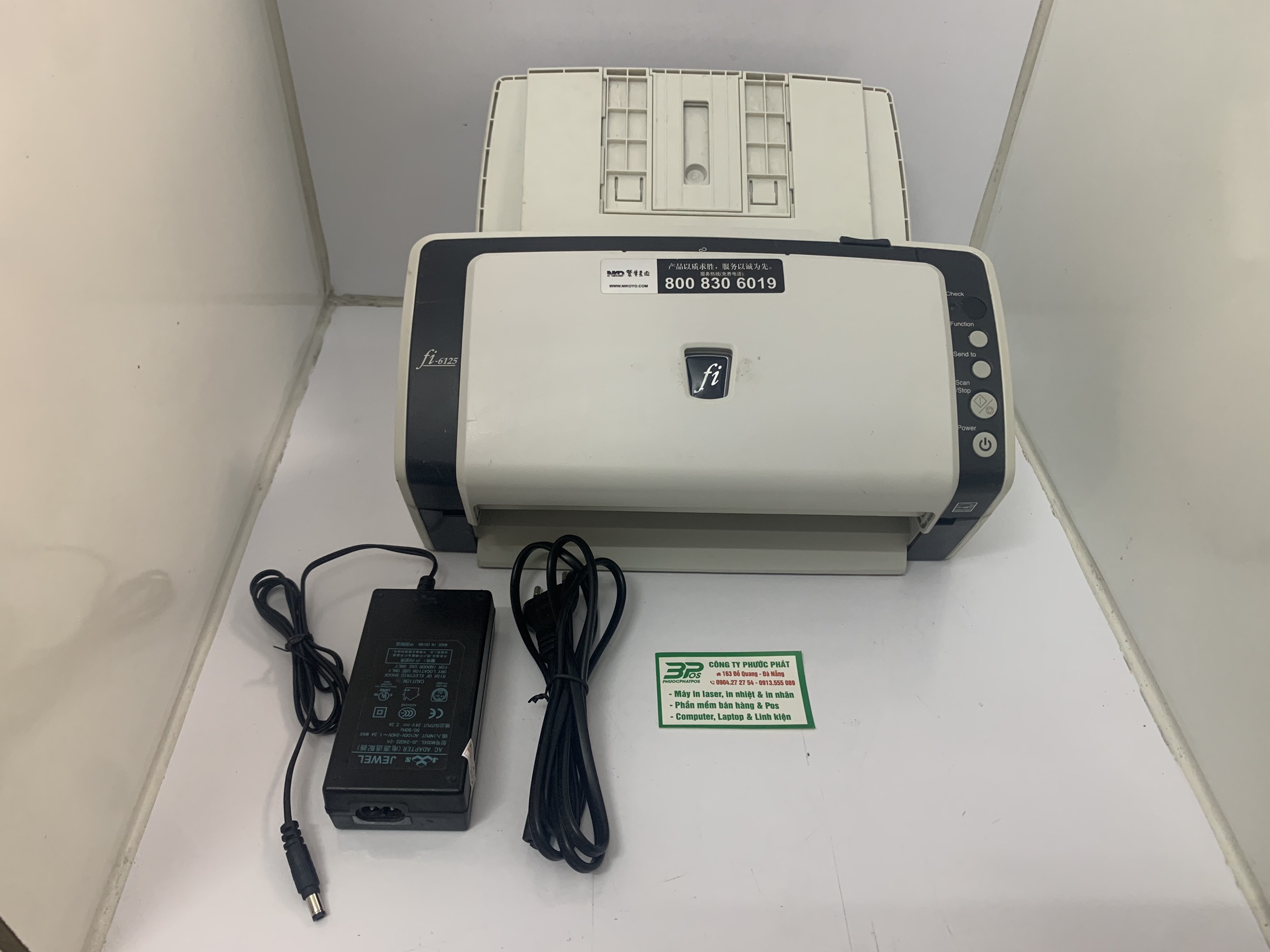 máy scan hai mặt Fujitsu Fi6125  nhật bản tốc độ cao