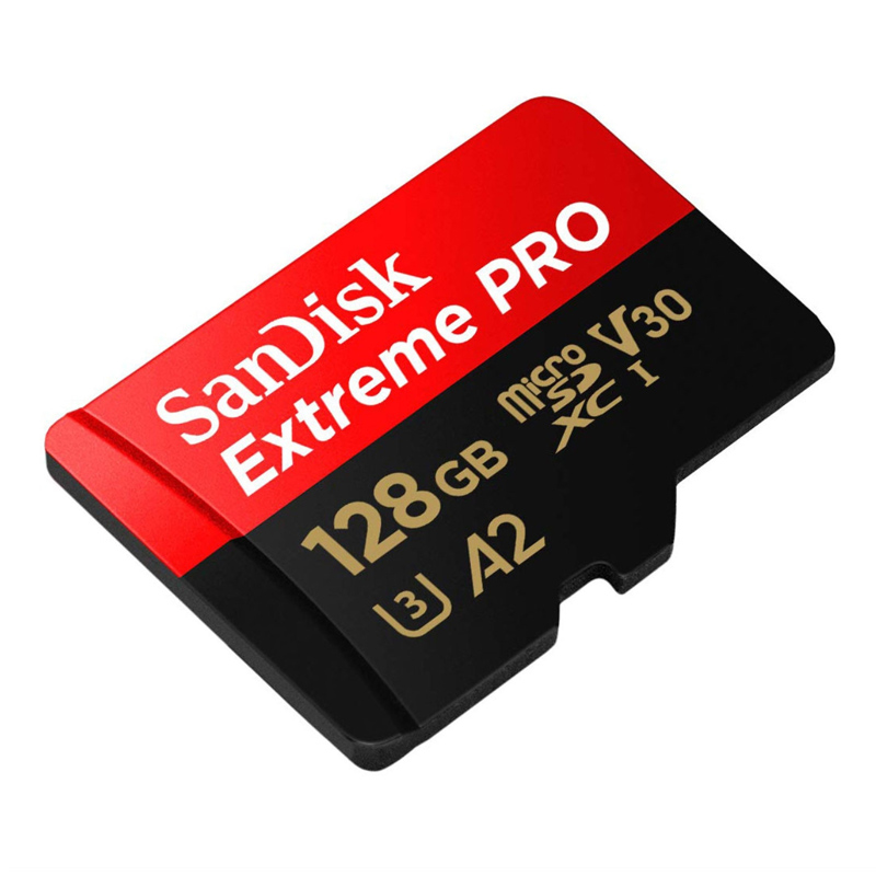 [No box] SanDisk Extreme Pro 64GB /128GB A2 V30 U3 4K r170mb/s w90mb/s microSDXC (red) single computer