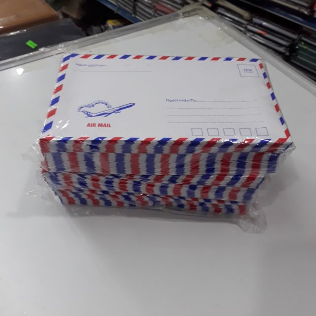 Phong bì thư có keo dán loại đẹp (25 cái)