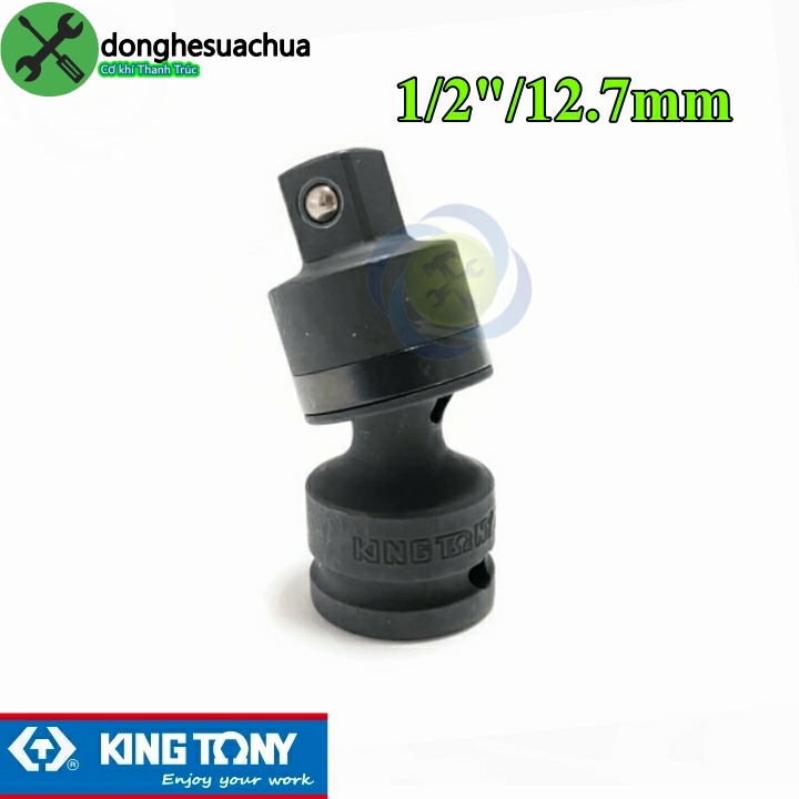Đầu lắc léo đen 1/2 kingtony 4798