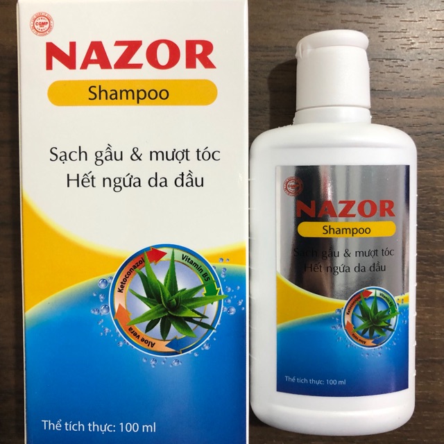 DẦU GỘI ĐẦU NAZOR SHAMPOO 100ML