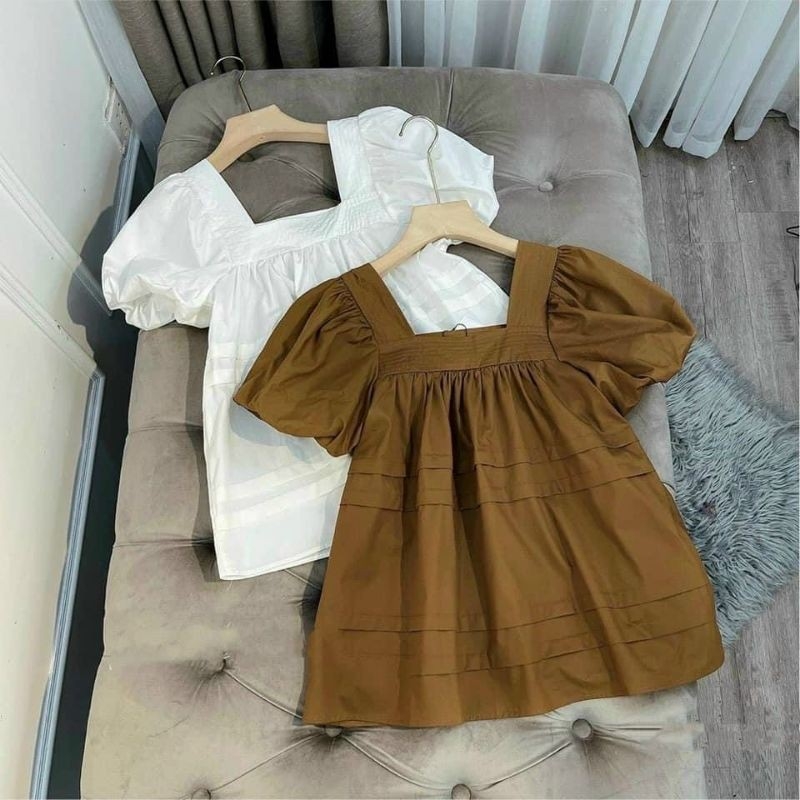 Áo bầu tiểu thư mặc trước và sau sinh