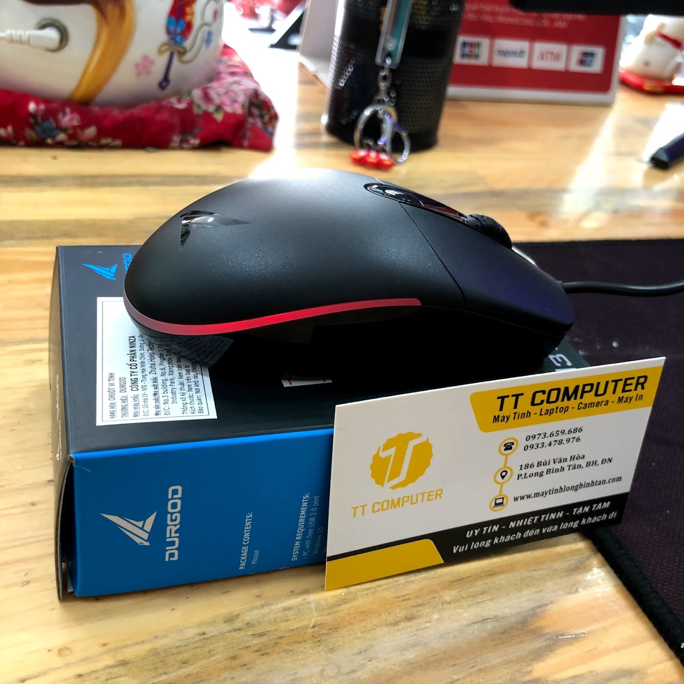 Chuột M39 DURGOD có led