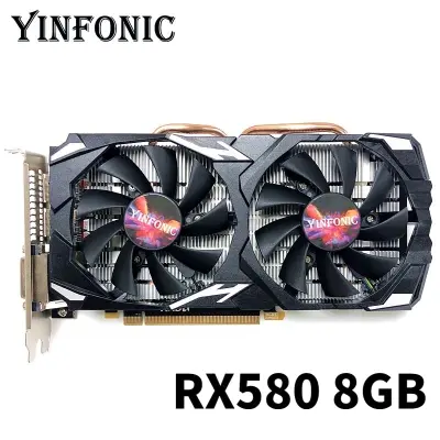 Mining Video Card RX 580 8GB 256Bit 2048SP GDDR5 Graphics Cards for AMD Radeon RX 580 series VGA Cards RX580 8g For Mining