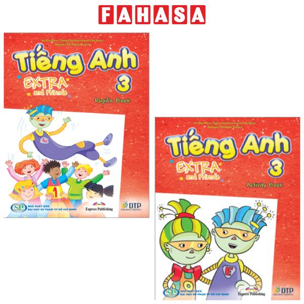 Fahasa - combo sách hay sách tiếng anh 3 extra and friends - pupil's book + activity book