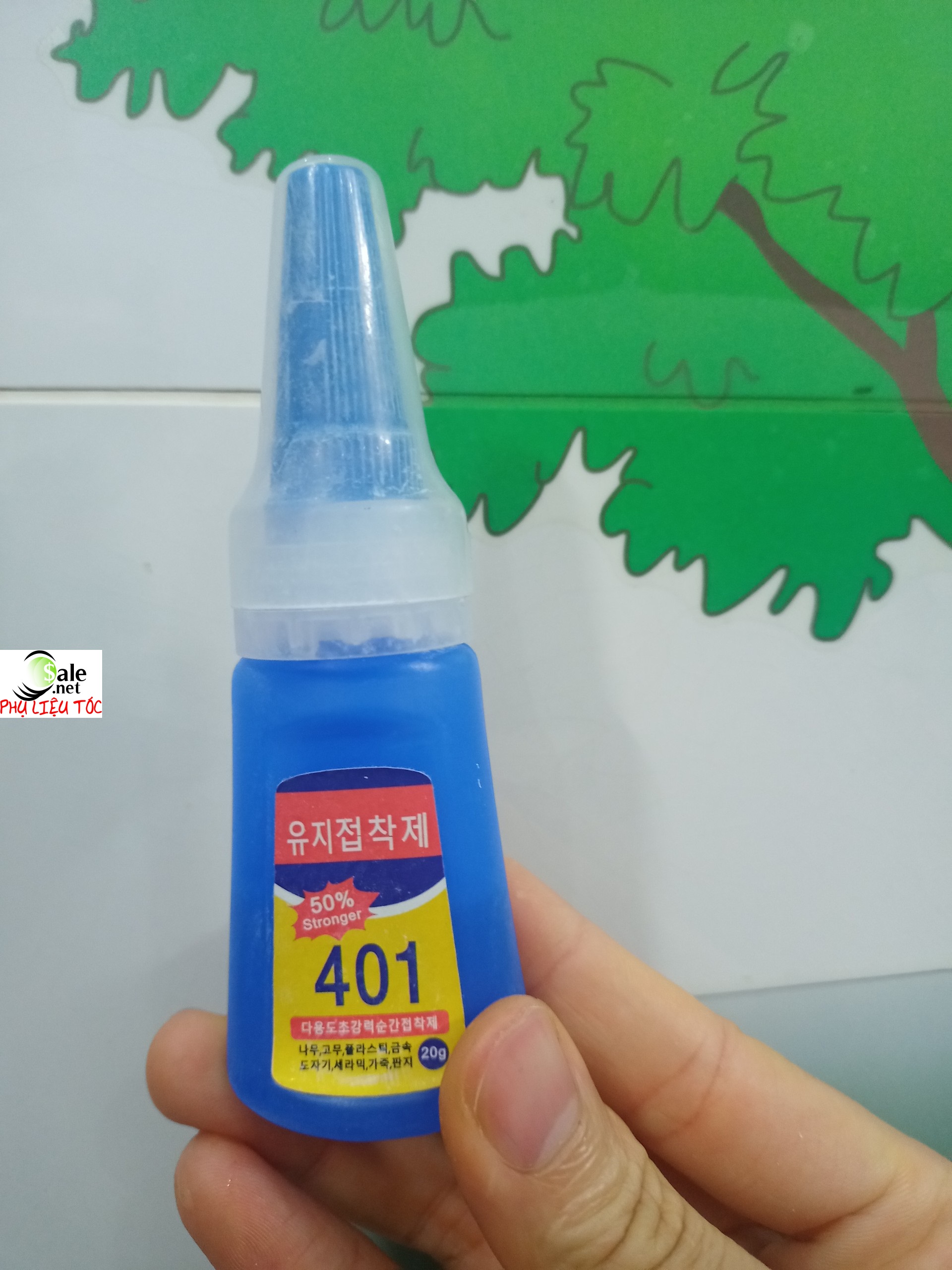 Keo dán móng 401 khối lượng 20gram