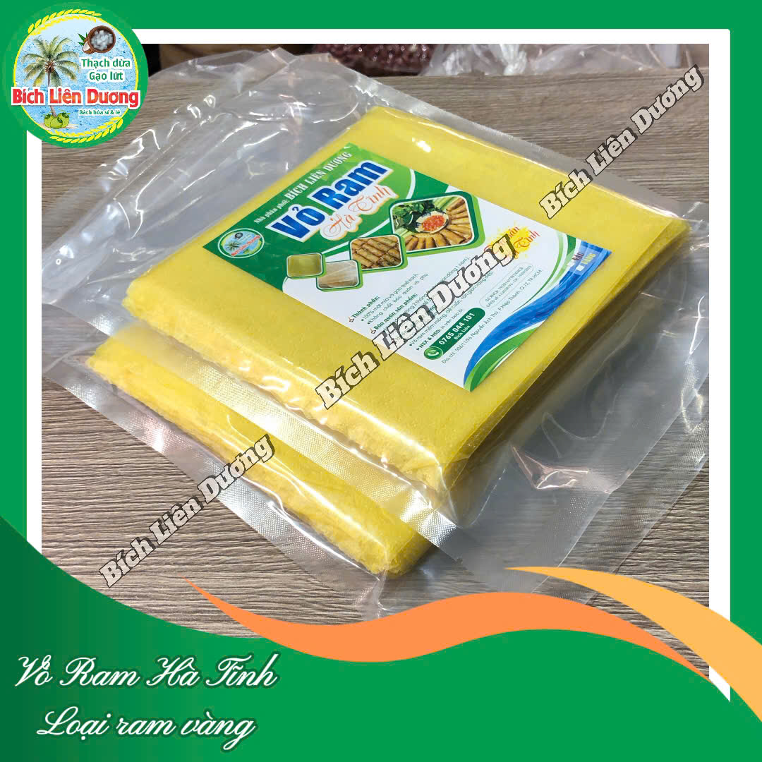 1 xấp 500g (khoảng 90-100 lá ram)_Vỏ Ram Hà Tĩnh_Vỏ Ram Loại Vàng