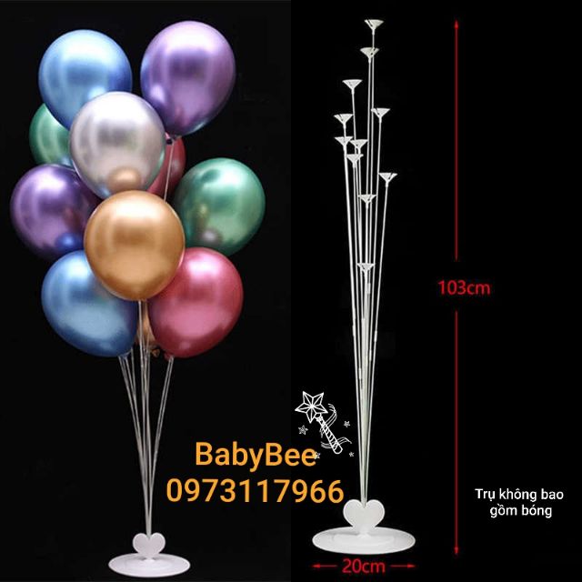 Trụ Mika Bóng Bay Cao 103Cm