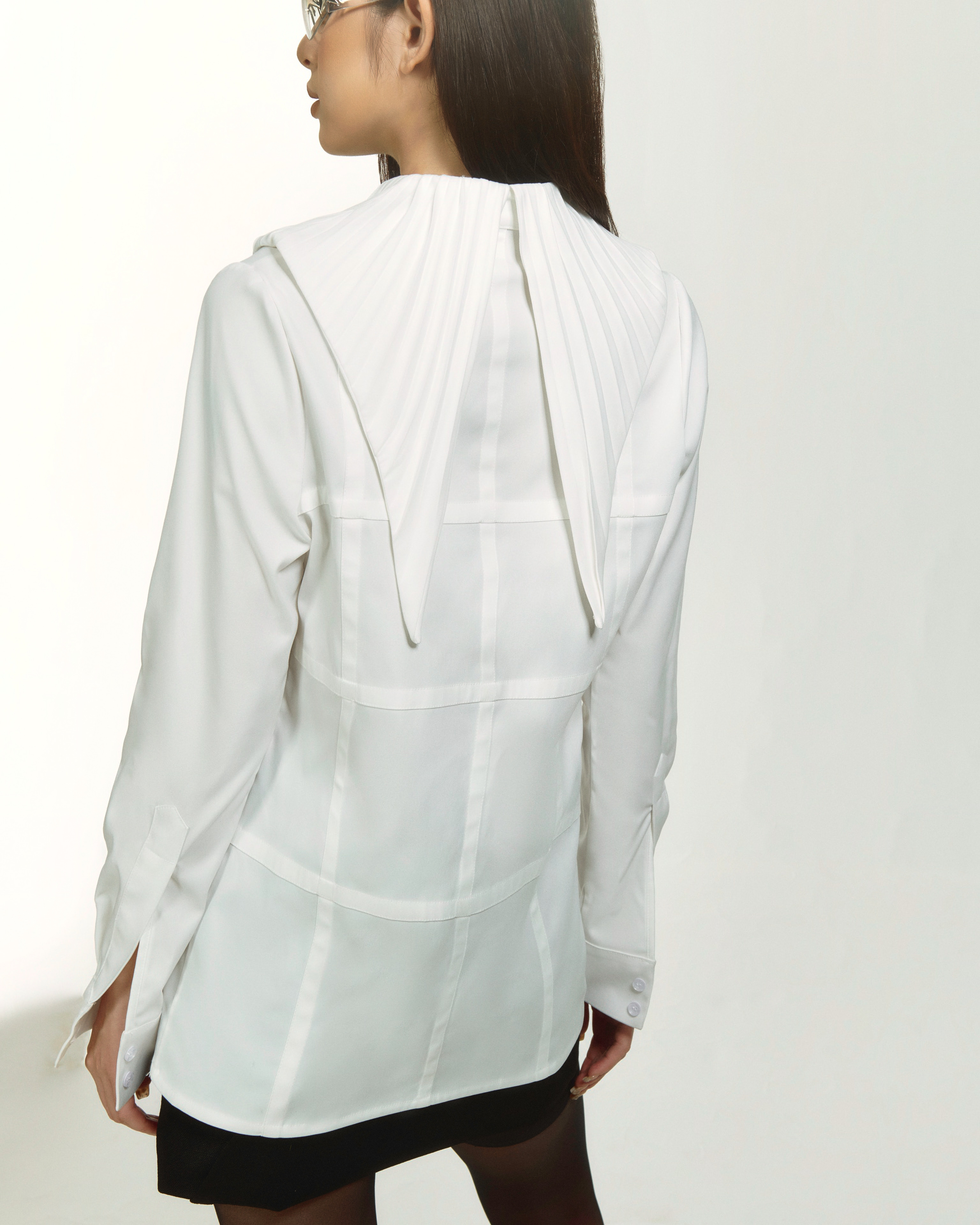 Áo sơ mi form rộng cách điệu - ESTHER STUDIOS Cascade Shirt