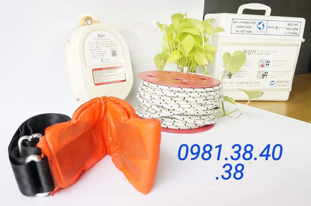 dây thoát hiểm nhà cao tầng 21m