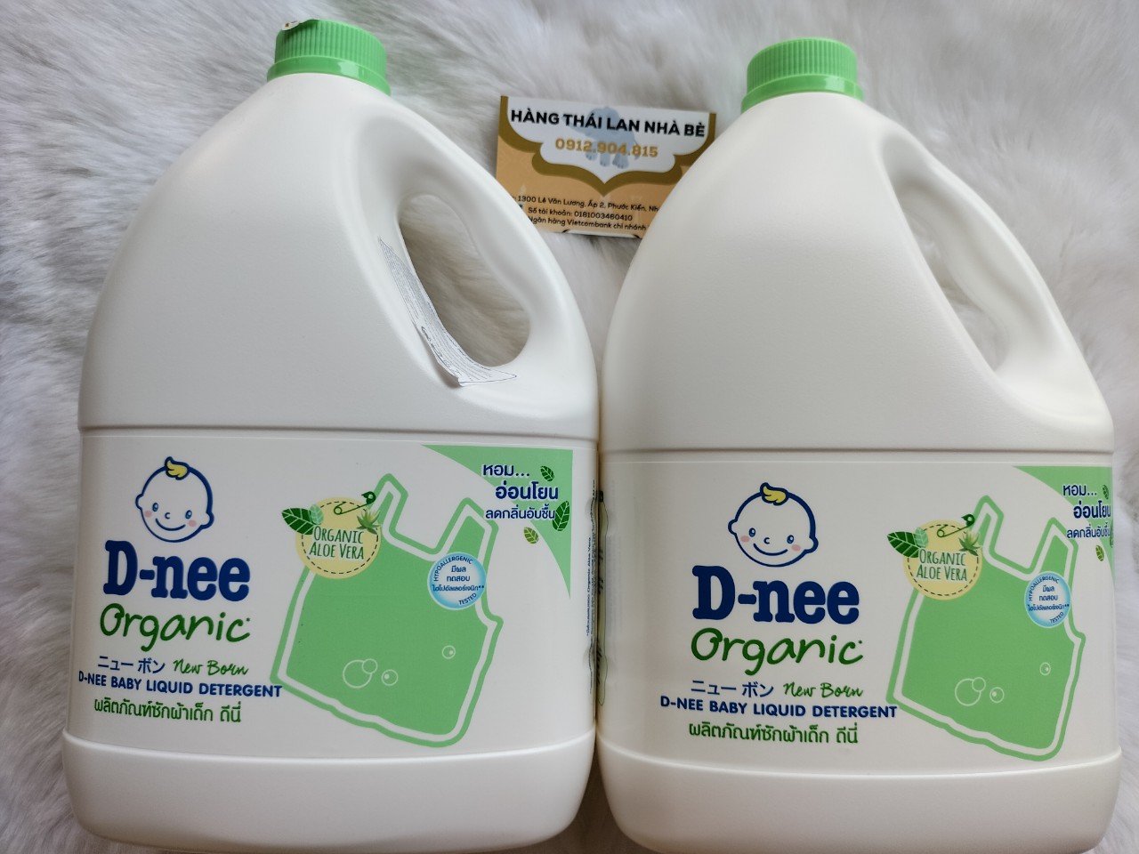 [HCM]Nước giặt Dnee Thái Lan 2800ml màu Xanh lá
