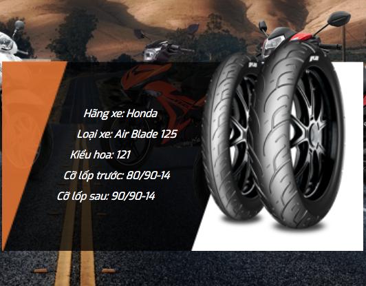 Lốp Xe Máy Honda AirBlade