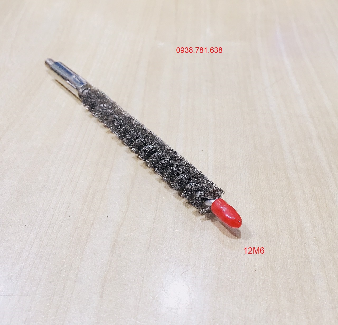 Chổi cước thông ống sợi inox ren M6