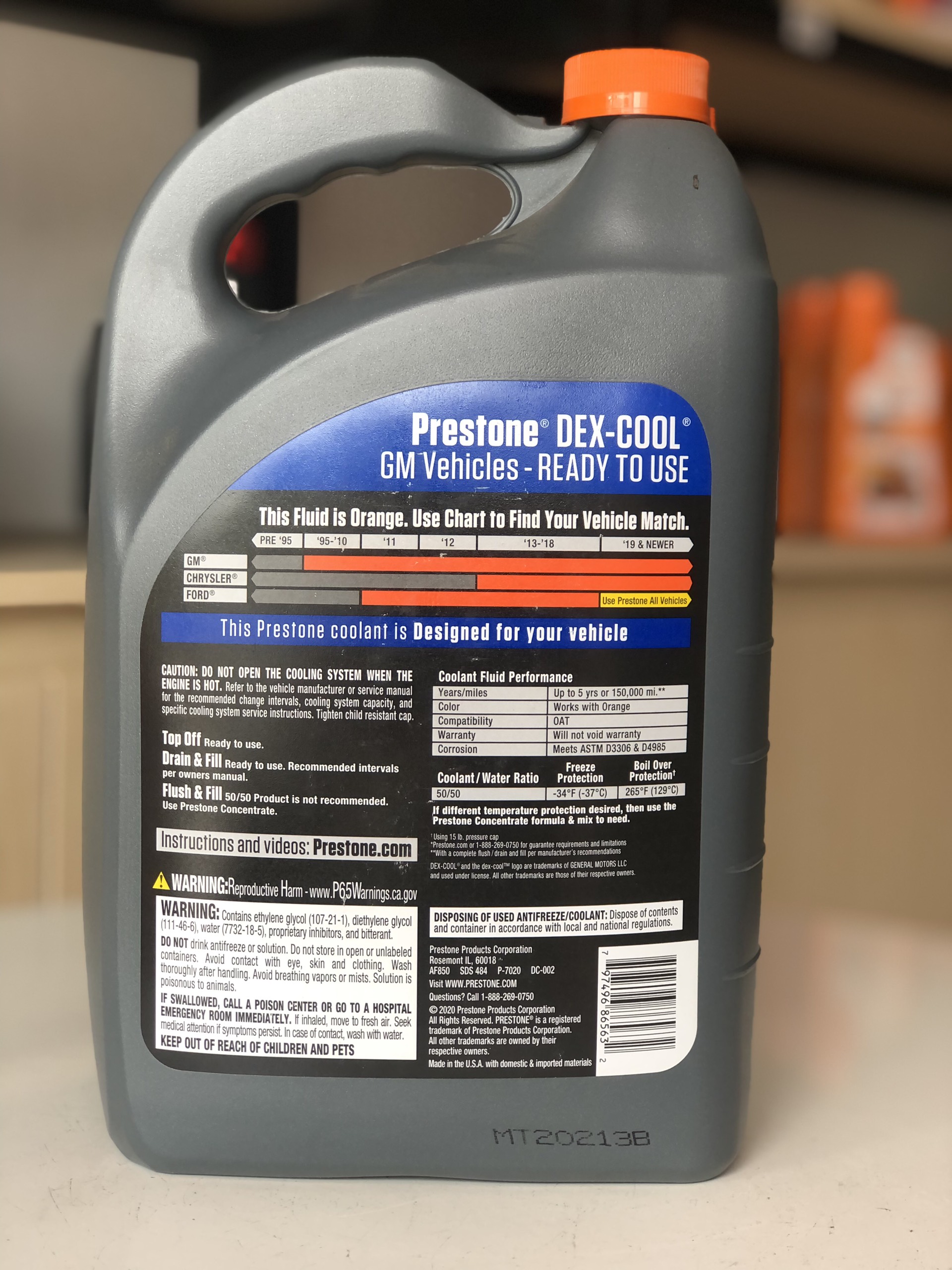 Nước Làm Mát Prestone (Đỏ) 3.78l