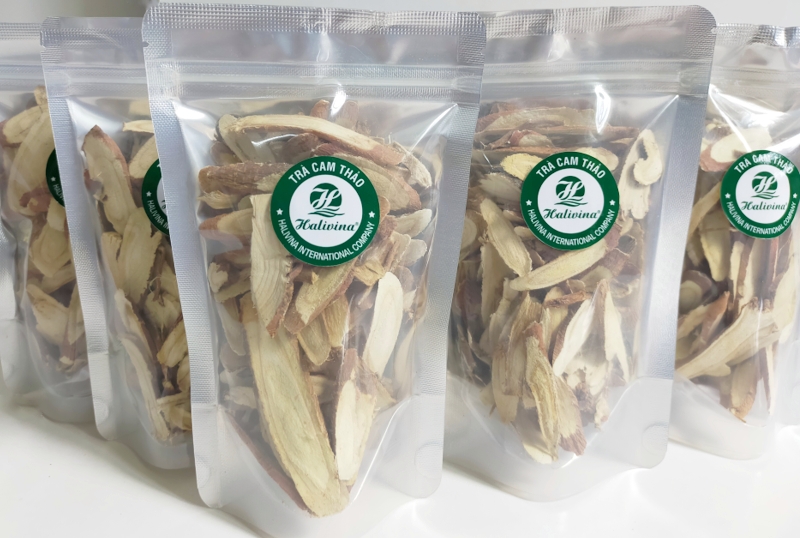Sliced ​​Licorice Tea Zip Bag 100g