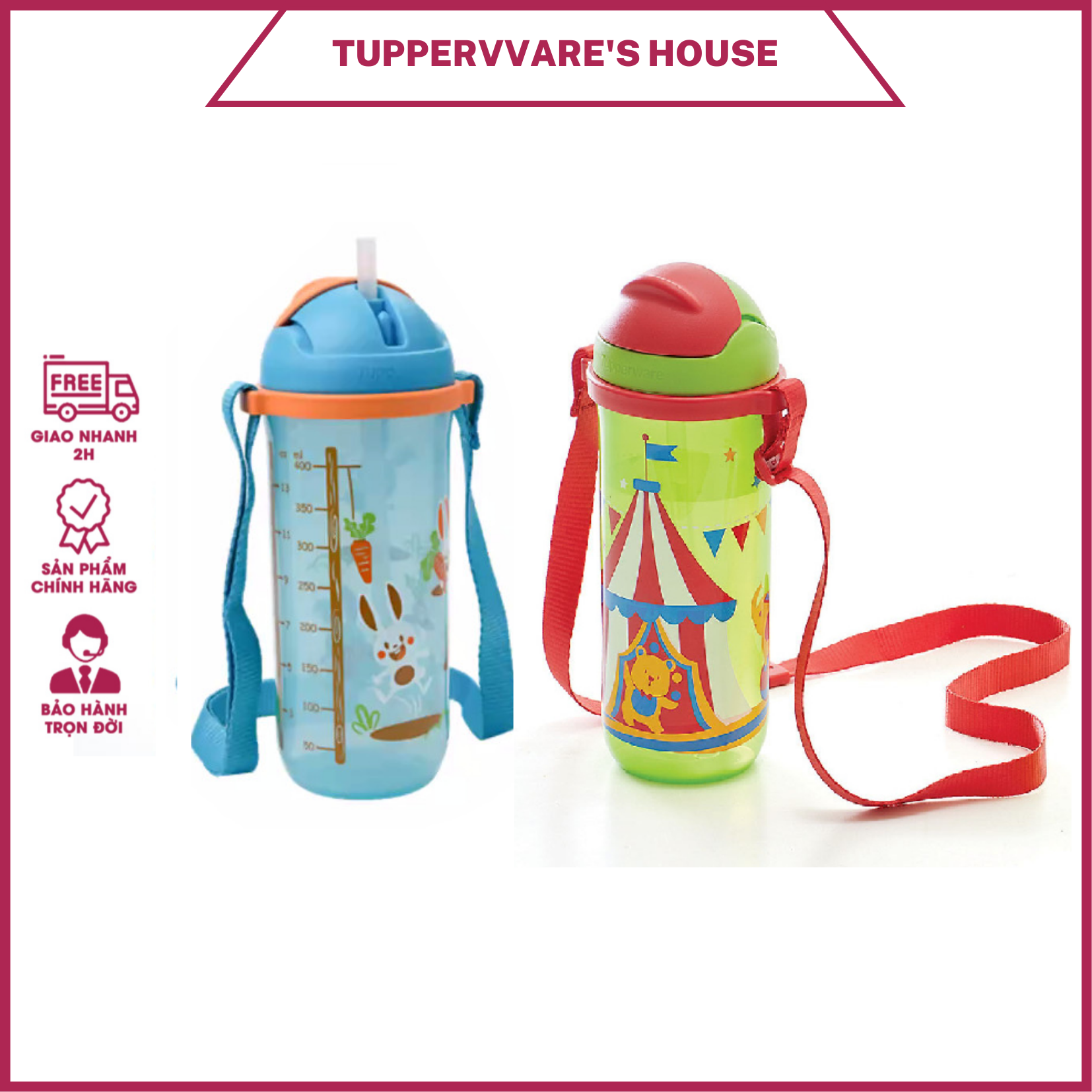 Bình nước Kid Tupperware 500ml