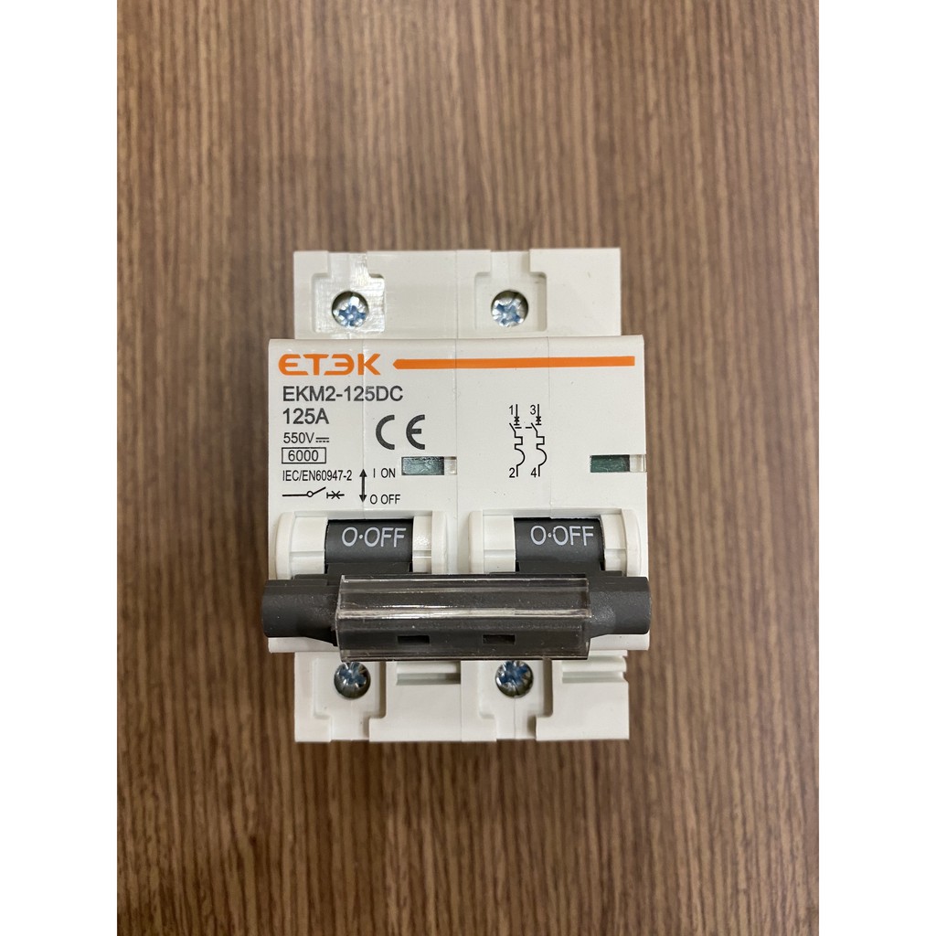 ÁPTOMAT CB DC 125A DÙNG ĐÓNG NGẮT ACQUY BATTERY